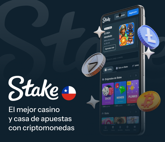 Stake Chile: Casino online y apuestas deportivas usando criptomonedas